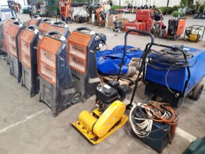 York Machinery Sale (Building materials, small plant, lawn mowers, garden etc.) - February timed online auction