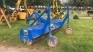 NC 8ft rotary sweeper brush c/w heavy duty castor wheels, hydraulic angling