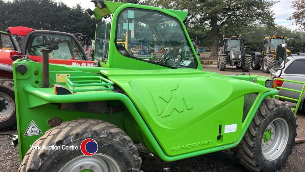 2009 Merlo Panoramic P36.7 telehandler, 7m boom, hydraulic side shift ...