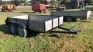 Twin axle car trailer 9ft x 5ft