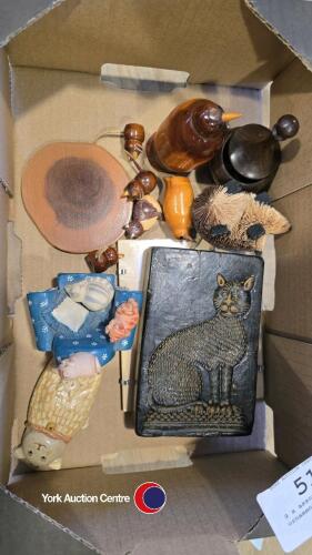9 x assorted miniature ornaments | December timed online auction ...