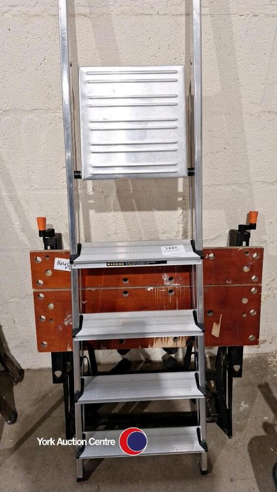 Aluminium step ladders plus WM750 workmate | January timed online ...