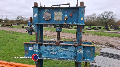 Laycock 60T workshop press | York Machinery Sale February Unsolds ...