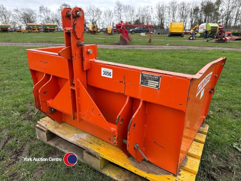 Price Fallows tractor transport box, gc | York Machinery Sale (hedgers ...