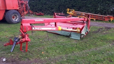 JF 2800 Top Tilt 9ft cut trailed mower conditioner, new blades, giro headstock, gwo
