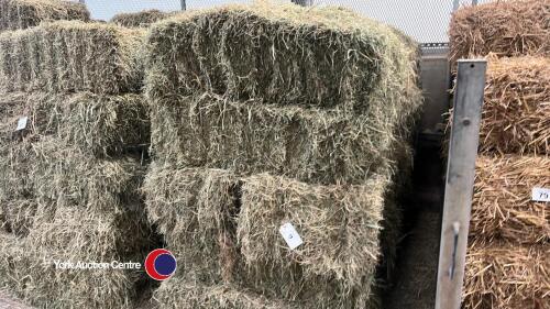 20x conventional bales of hay made May 2025, collection from York ...