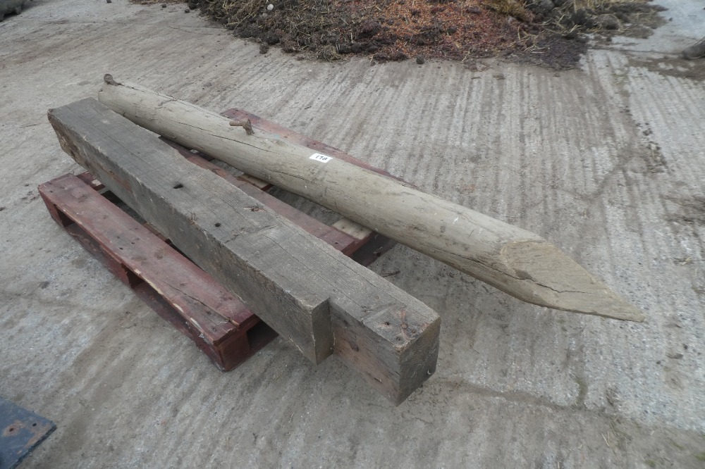 2 x fence posts | Stephensons Rural Farm Sale - On instruction from C T ...