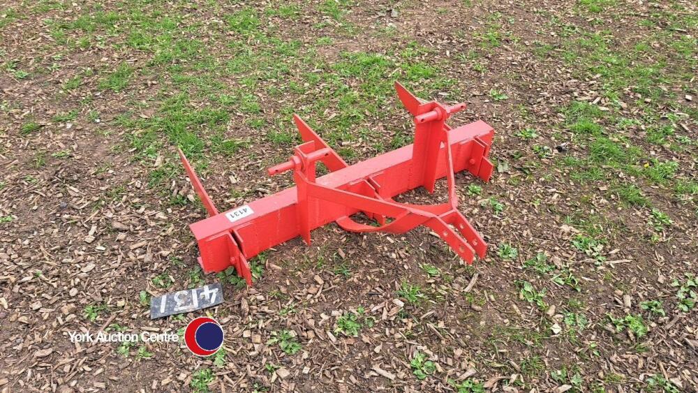 Ripper/3 leg splitter, suitable for compact tractor | York Machinery ...