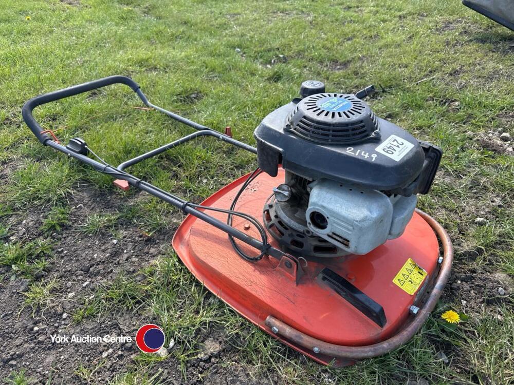 Flymo petrol lawnmower, Honda engine, starts first pull | York ...