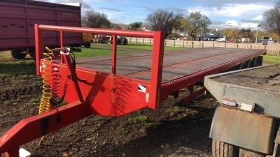 James Barraclough 32ft bale trailer