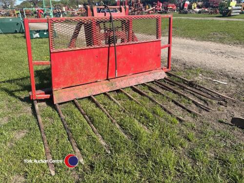 Wylie 7ft hydraulic push off buck rake | York Machinery Sale (hedgers ...