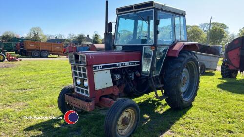 International 884 tractor, good runner, NDO53ZY, 1982- V5 LOGBOOK IN ...