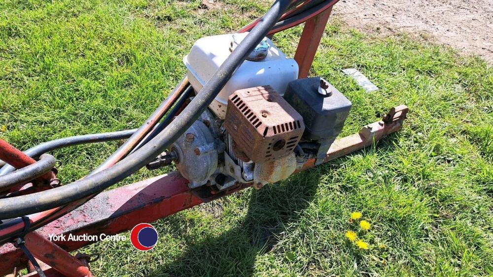 Logic atv trailed 6m sprayer 200L tank with petrol engine, fitting in ...
