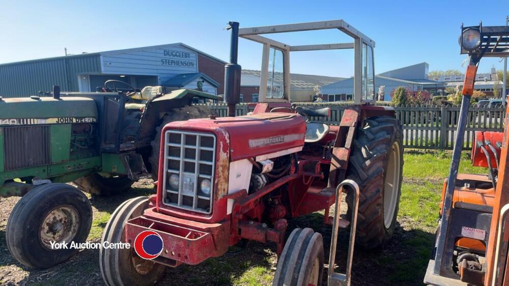 IH 574 tractor, new rear tyres- V5 LOGBOOK IN OFFICE | York Machinery ...