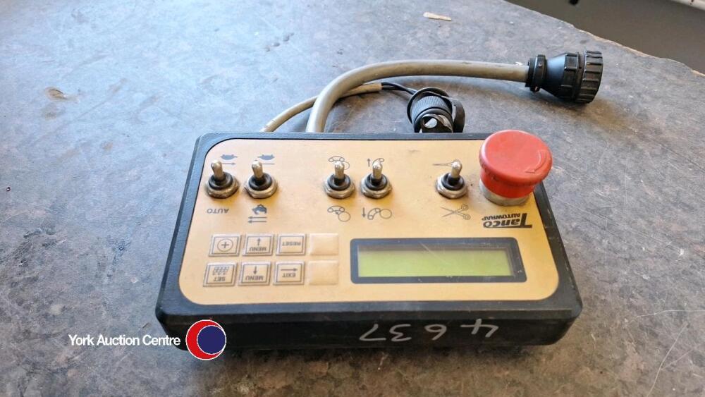Tanco autowrap 280 arc bale wrapper, control box in office | York ...