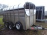 Nugent 126 livestock trailer with fold down front