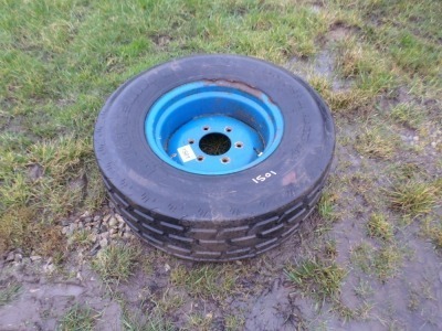 340/65/18 mini super single 6-stud tyre with wheel
