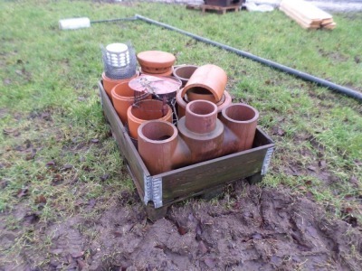 Selection of chimney pots and pepper pots