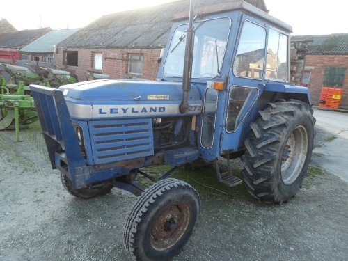 Leyland 272H 2wd tractor, 7081 hours, UUA 467R