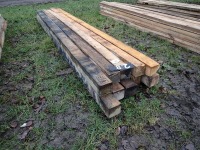 10 x 4x4 3m hardwood posts