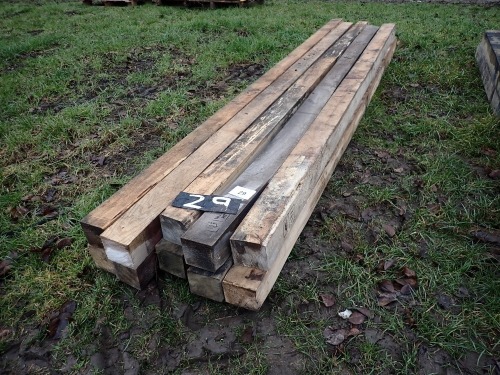 10 x 4x4 3m hardwood