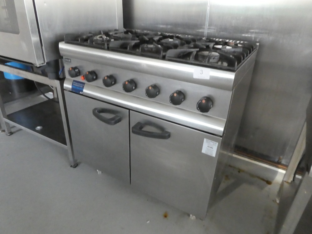 Lincat 6 burner LPG gas oven Contents of a 90 room nursing home