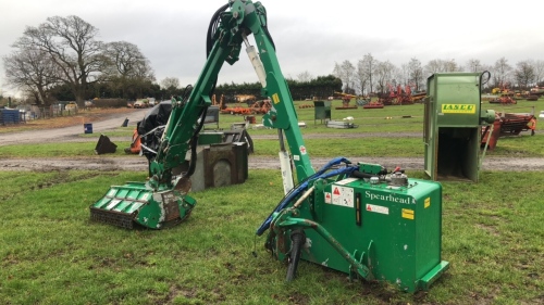 Spearhead Twiga 6 hedge cutter c/w joystick controls