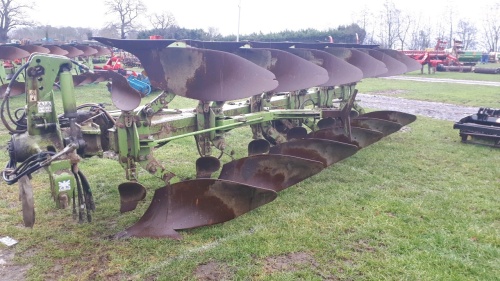 Dowdeswell MA 140 series 6F reversible plough, 2005