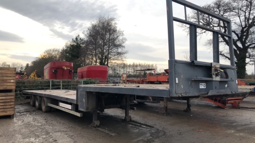 40ft stepframe trailer