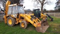 JCB 3D backhoe loader, JUG 812Y