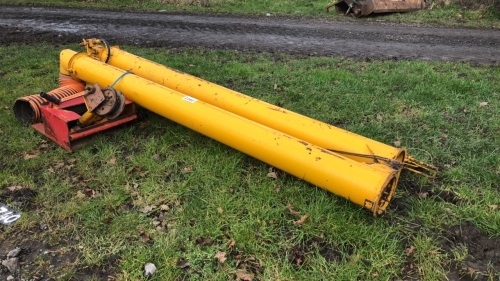 Astwell grain trailer mounted auger, hydraulic driven