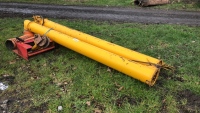 Astwell grain trailer mounted auger, hydraulic driven