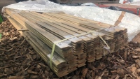 Pack of new oak beams, planed boards, spars, joists, T&G, shiplap, mixed sizes joinery etc 241cm x 3”x0.5”