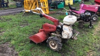 Iseki KC450F powered garden tiller, 2 forward and 2 reverse speeds. Good working order