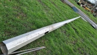 Stainless steel hollow mounting pole 28ft long