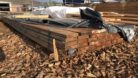 Pack of new oak beams, planed boards, spars, joists, T&G, shiplap, mixed sizes joinery etc, 19ft x 5”x1”