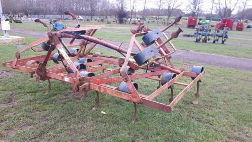 Kongskilde Vibroflex 4.5m hydraulic folding cultivator