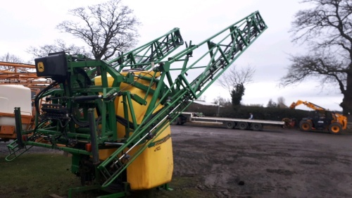 John Deere 512 24m mounted crop sprayer, 2012