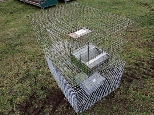 2 x poultry broody cages
