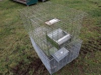 2 x poultry broody cages