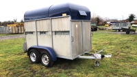 Twin axle Richardson 8x5 livestock trailer