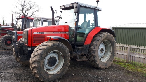 Massey Ferguson 6290 4wd tractor, 10,300 hours, front linkage, V148 DSL
