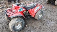 Kawasaki KLF185 farm quad with reverse