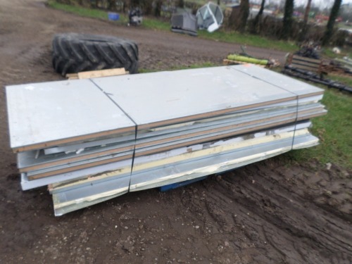 10 x 50mm sheets, galvanised both sides