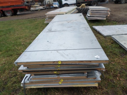 10 x 50mm sheets, galvanised both sides
