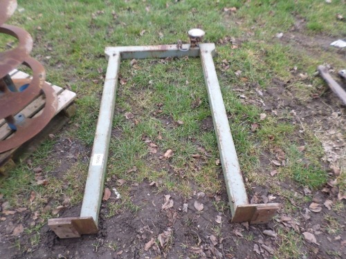 Massey Ferguson 135 solid safety roll over bar