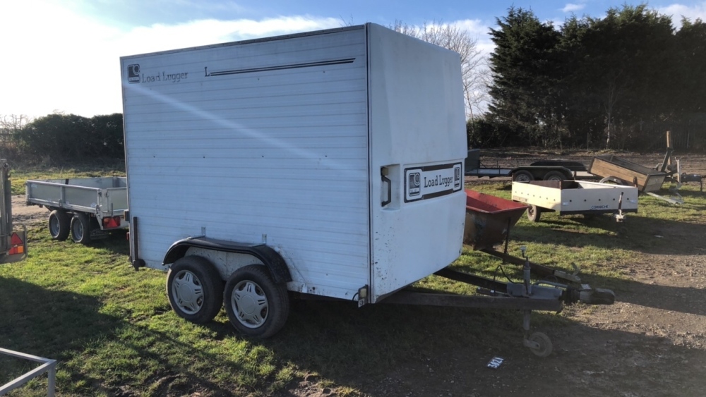 Tandem axle box trailer/van, Lynton Load Lugger 230L, 8'x5' | York ...