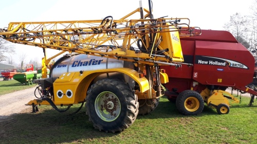 2003 Chafer E series trailed sprayer, 3000ltr, 24m, Teejet 844 controller, c/w row crop wheels