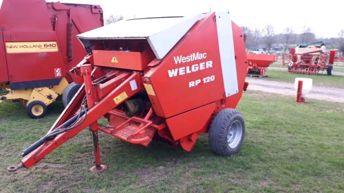 Welger RP120 round baler | York Machinery Sale (Machinery, trailers ...