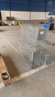 4 x rabbit traps